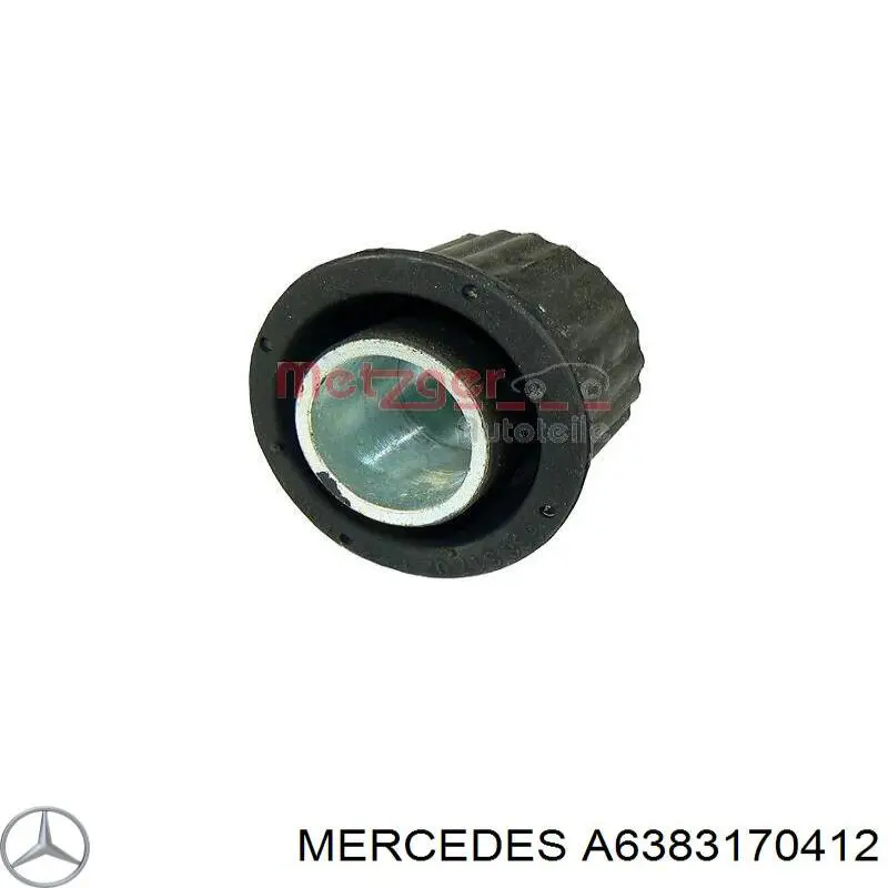 Compre A6383170412 Mercedes Bloco silencioso de viga traseira (de plataforma veicular)