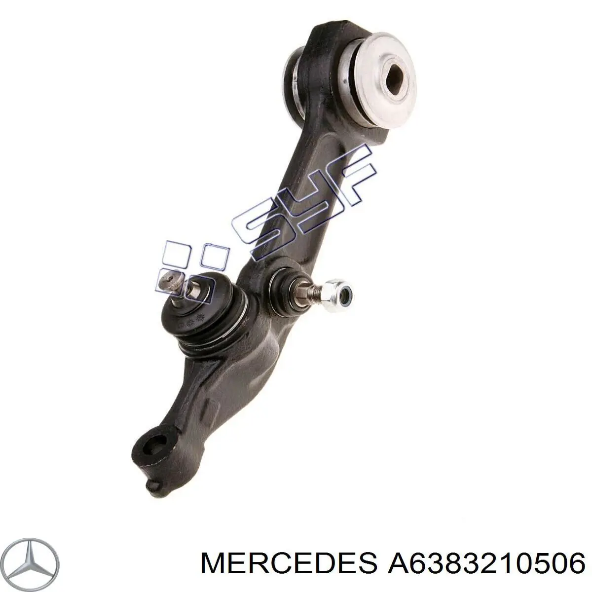 Pára-choque (grade de proteção) de amortecedor dianteiro Mercedes A6383210506 preço, a partir de 25,39 USD