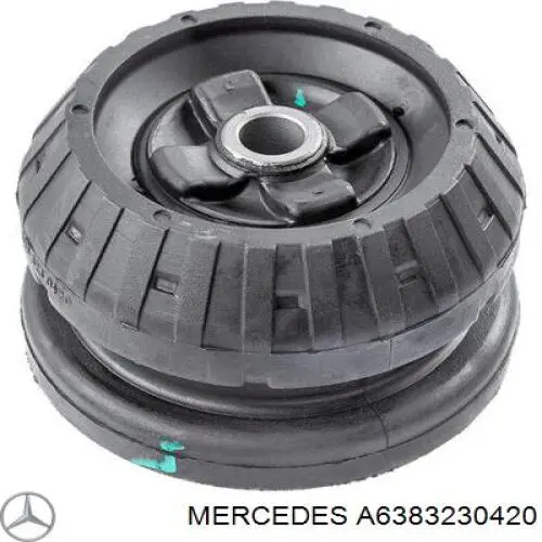 A6383230420 Mercedes Suporte de amortecedor dianteiro
