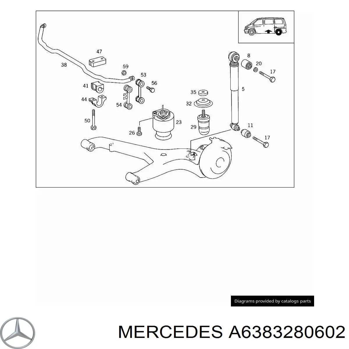 A6383280602 Mercedes 