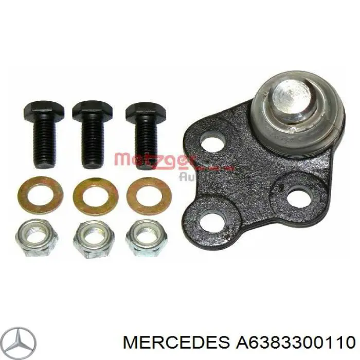 Braço oscilante inferior direito de suspensão dianteira Mercedes A6383300110 preço, a partir de 91,34 USD