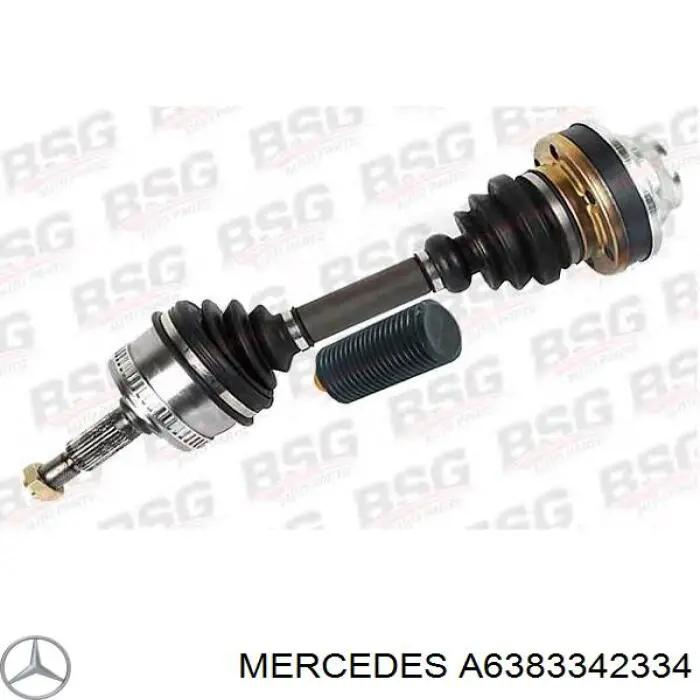 Compre A6383342334 Mercedes Semieixo (acionador) dianteiro
