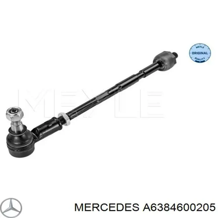 A6384600205 Mercedes Tração de direção montada