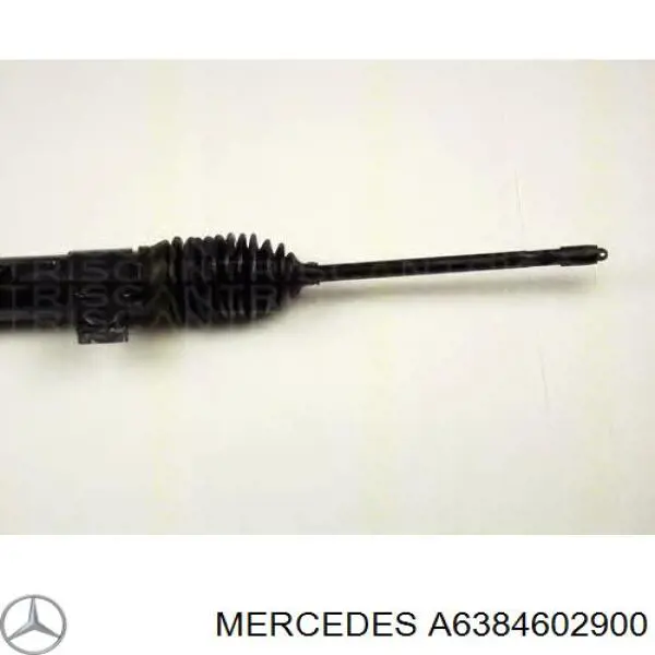 A6384602900 Mercedes Cremalheira da direção