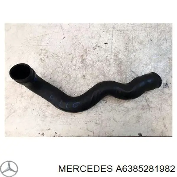 A6385281982 Mercedes Mangueira (cano derivado) de intercooler