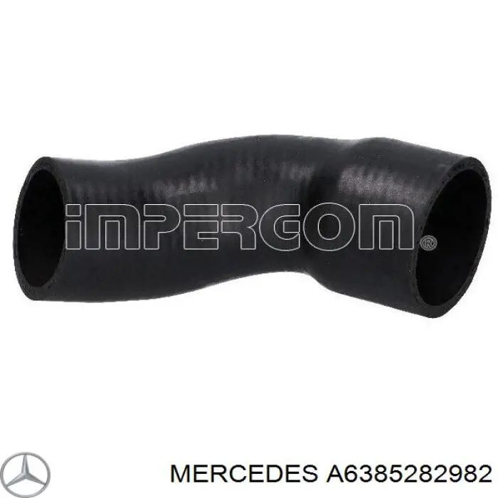 A6385282982 Mercedes Mangueira (cano derivado) de intercooler
