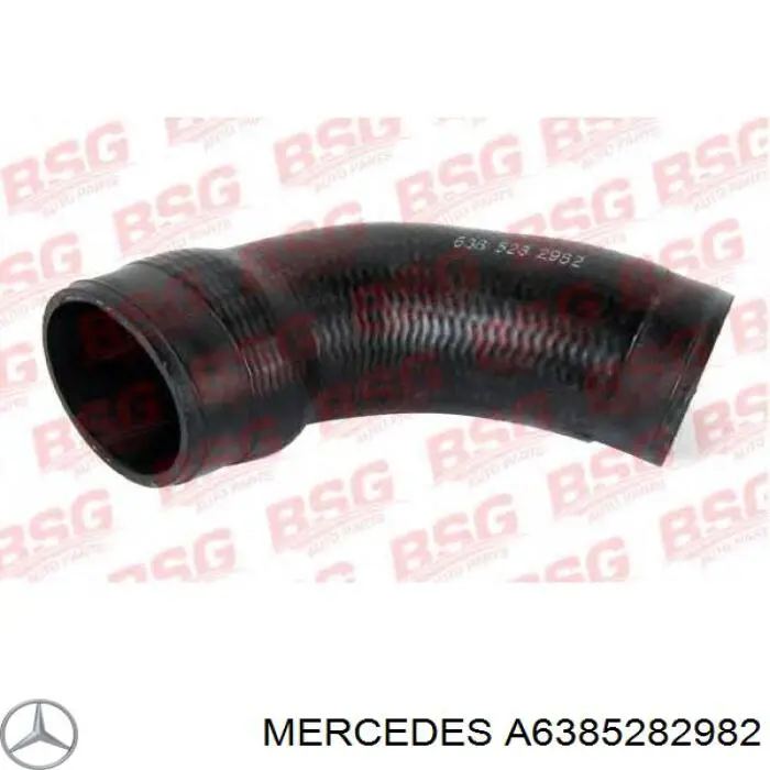 Mangueira (cano derivado) de intercooler Mercedes A6385282982 preço, a partir de 21,43 USD