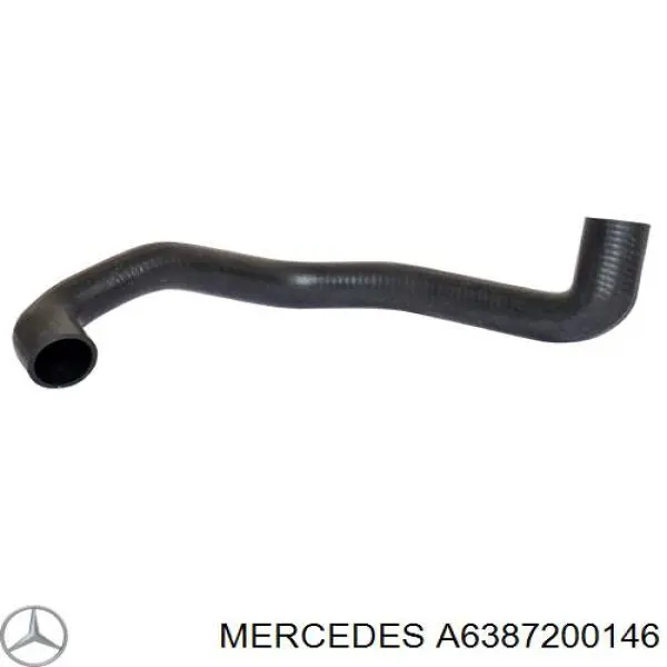 A6387200146 Mercedes Mecanismo de acionamento de vidro da porta dianteira direita