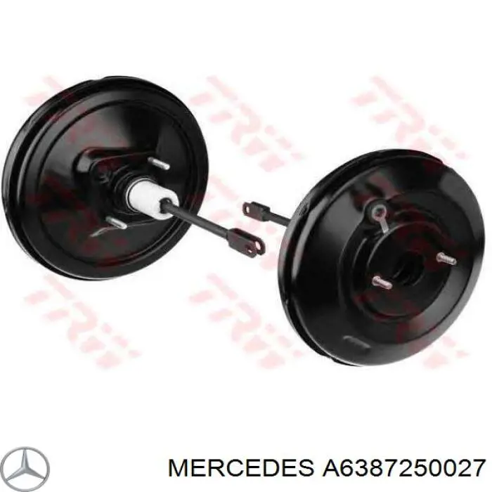 A6387250027 Mercedes Fixador de vidro lateral