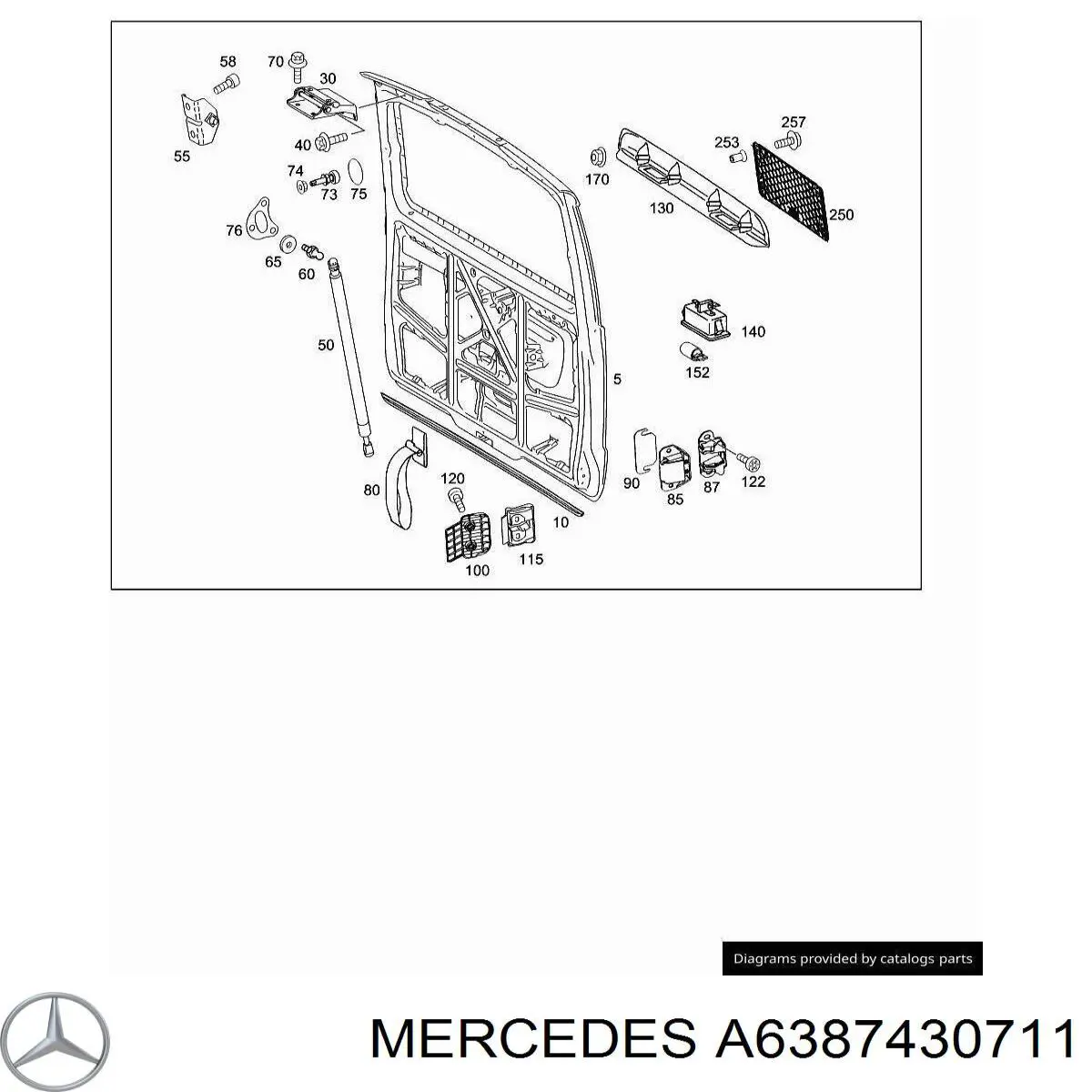  Mercedes A6387430711 preço, a partir de 4,95 USD