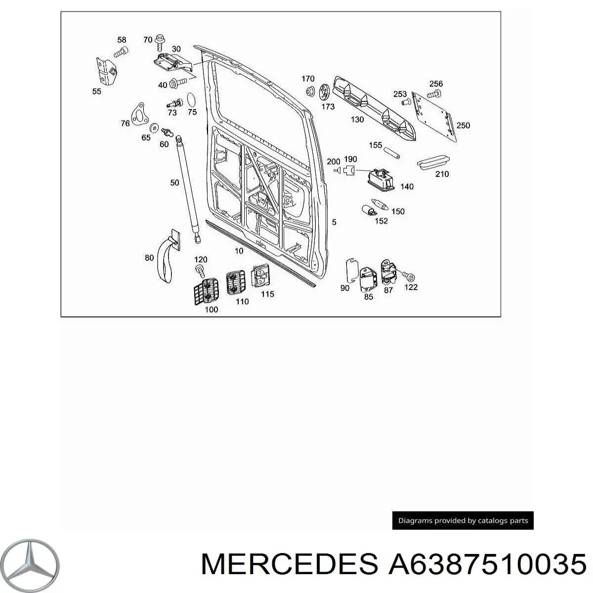A6387510035 Mercedes 