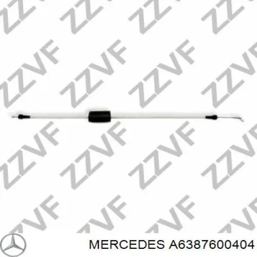 Compre A6387600404 Mercedes Cabo (pedal) de abertura do fecho da porta dianteira
