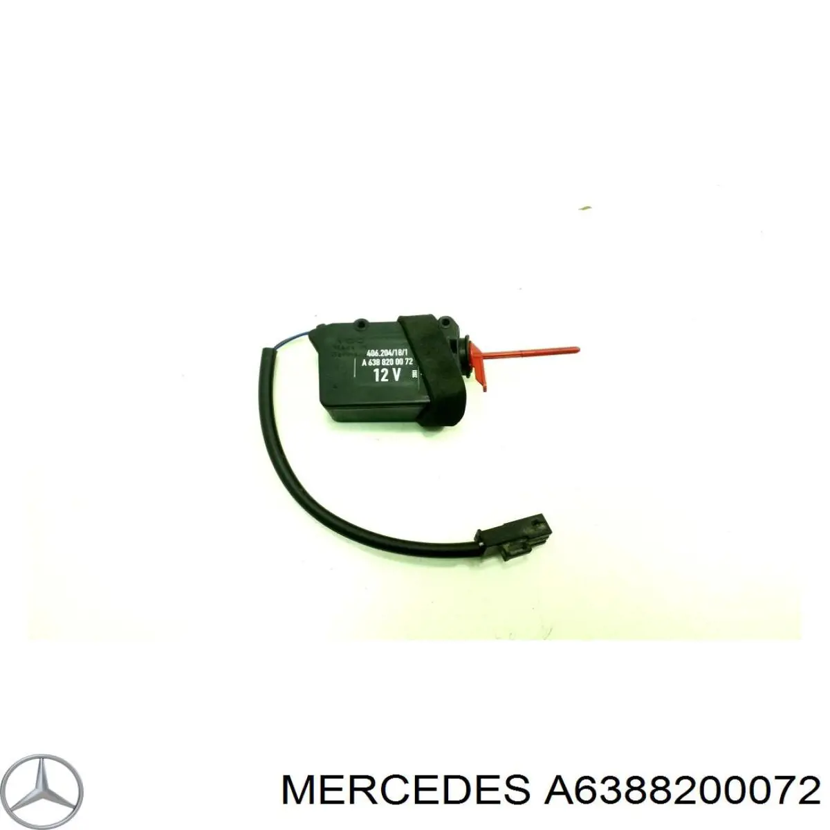 A6388200072 Mercedes Motor acionador de abertura do alcapão de tanque