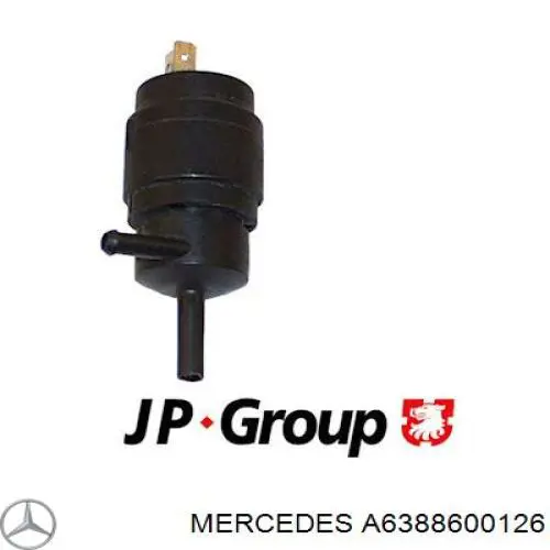 Compre A6388600126 Mercedes Bomba de motor de fluido para lavador de vidro dianteiro