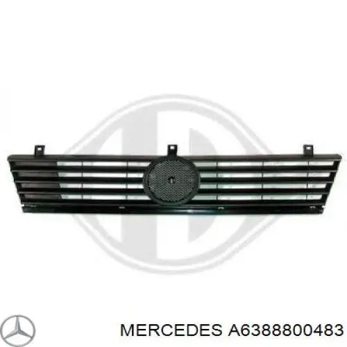 Compre A6388800483 Mercedes Grelha do radiador