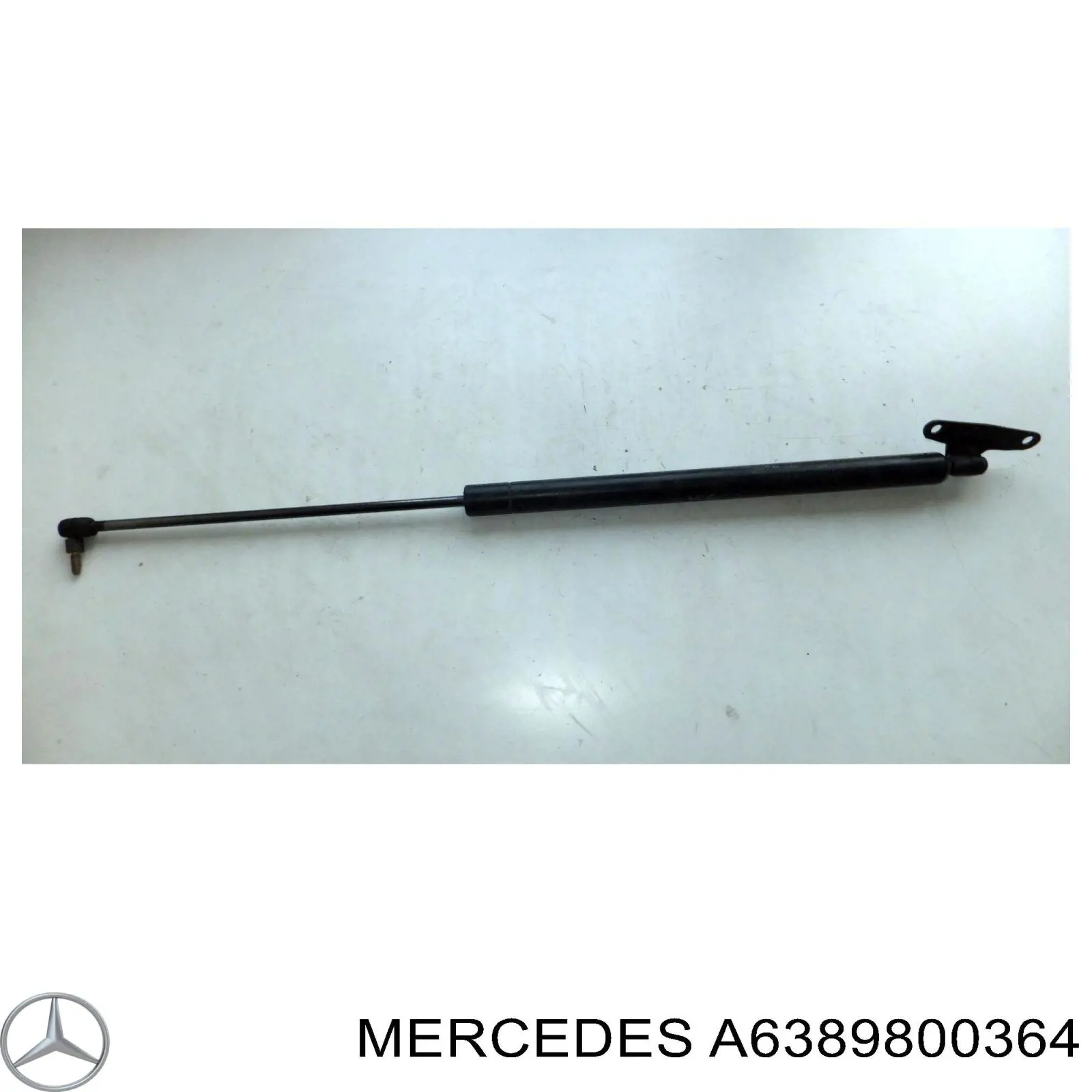 Amortecedor de tampa de porta-malas (de 3ª/5ª porta traseira) Mercedes A6389800364 preço, a partir de 25,84 USD