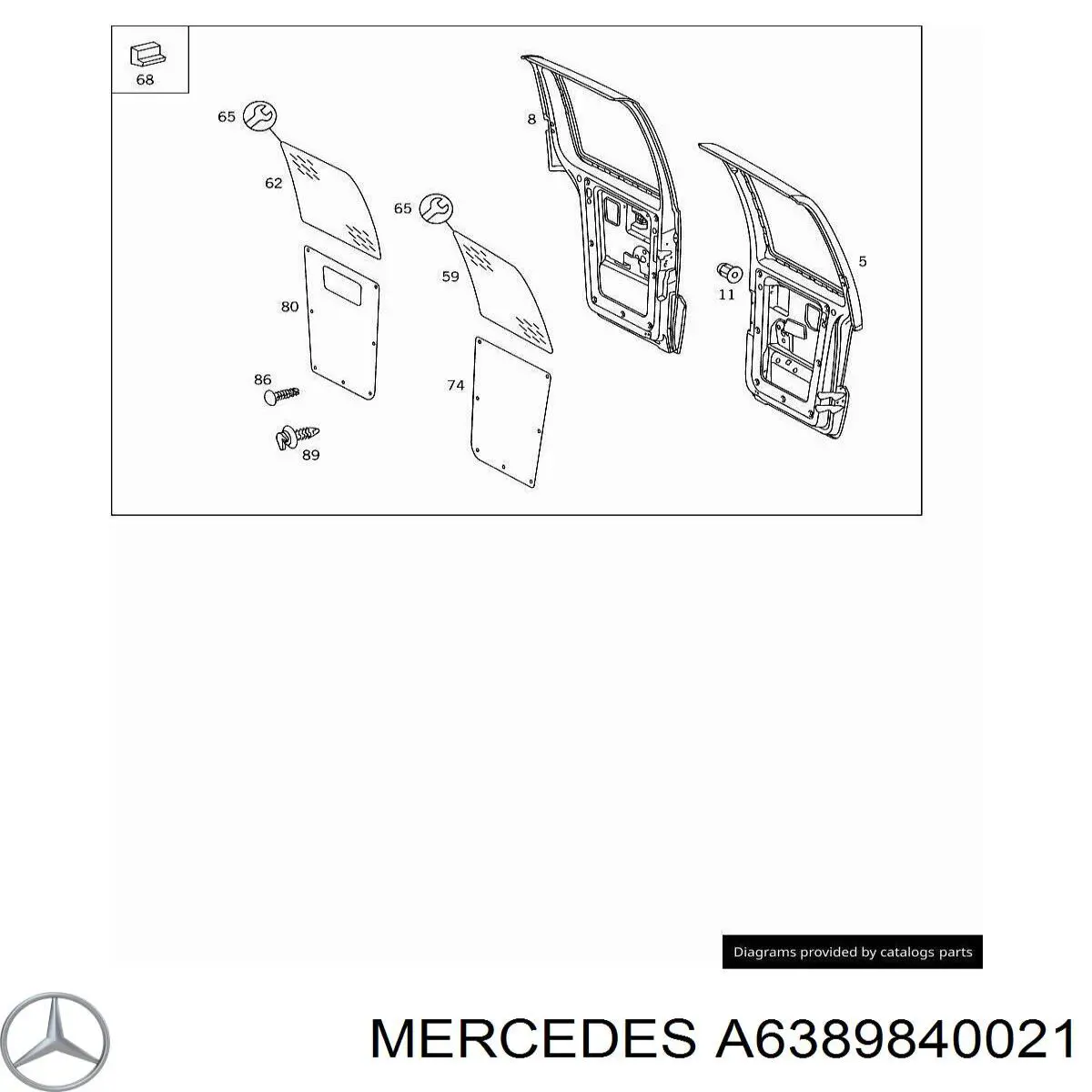 Compre A6389840021 Mercedes 