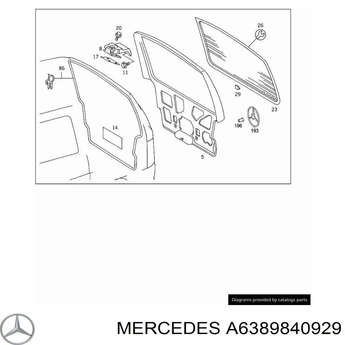 A6389840929 Mercedes 