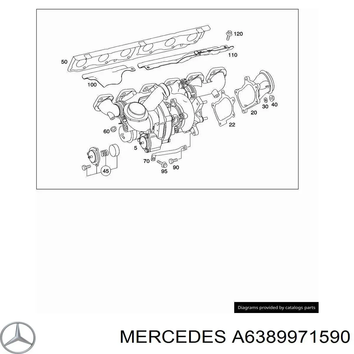 A6389971590 Mercedes 