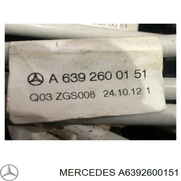 A6392600151 Mercedes Cabo de mudança, de seletor