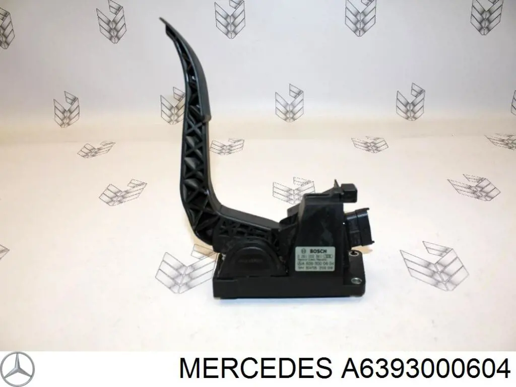 A6393000604 Mercedes Pedal de gás (de acelerador)