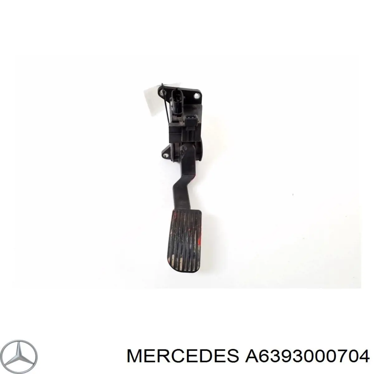 A6393000704 Mercedes Pedal de gás (de acelerador)