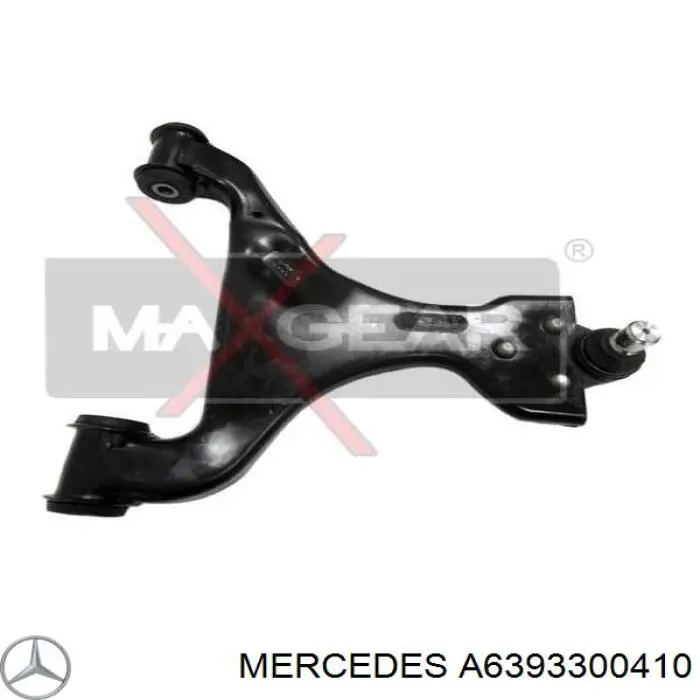 Compre A6393300410 Mercedes Braço oscilante inferior esquerdo de suspensão dianteira