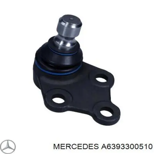 Compre A6393300510 Mercedes Braço oscilante inferior direito de suspensão dianteira