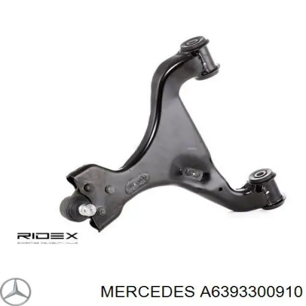 Braço oscilante inferior direito de suspensão dianteira Mercedes A6393300910 preço, a partir de 103,86 USD