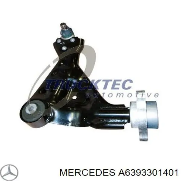 Braço oscilante inferior esquerdo de suspensão dianteira Mercedes A6393301401 preço, a partir de 127,69 USD