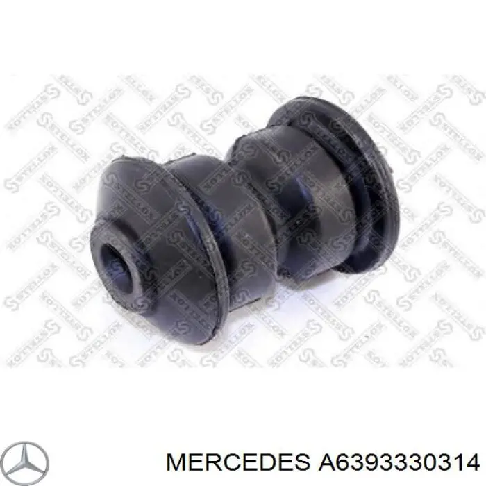 A6393330314 Mercedes Bloco silencioso dianteiro do braço oscilante inferior