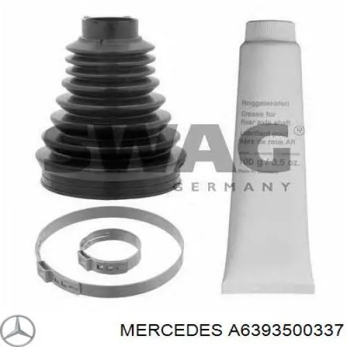 Compre A6393500337 Mercedes Bota de proteção interna de junta homocinética do semieixo dianteiro