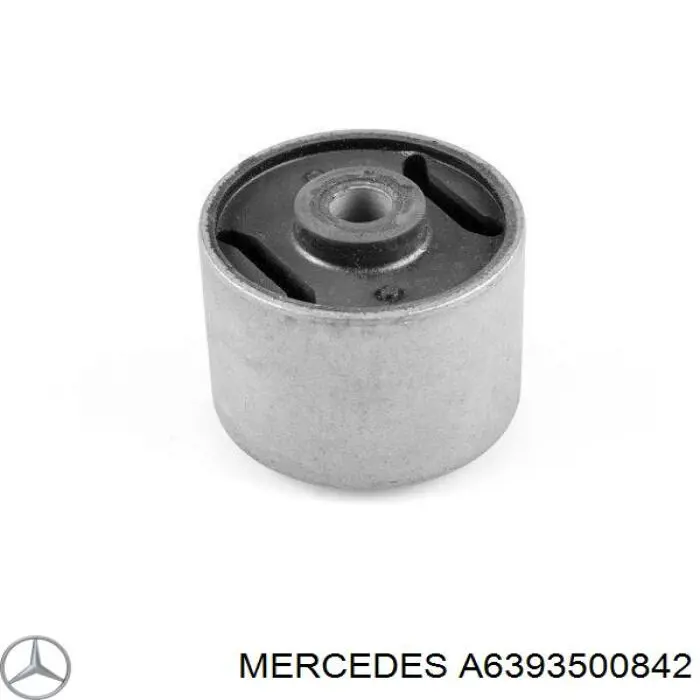 A6393500842 Mercedes Consola (travessa) traseira de redutor traseiro