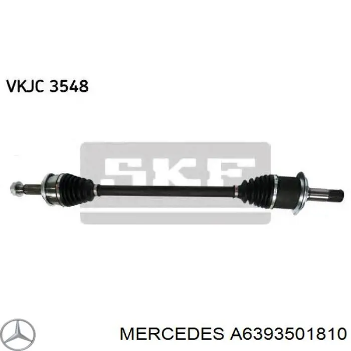 Semieixo traseiro Mercedes A6393501810 preço, a partir de 136,21 USD