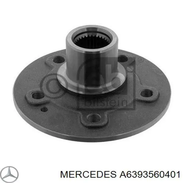 A6393560401 Mercedes Cubo traseiro