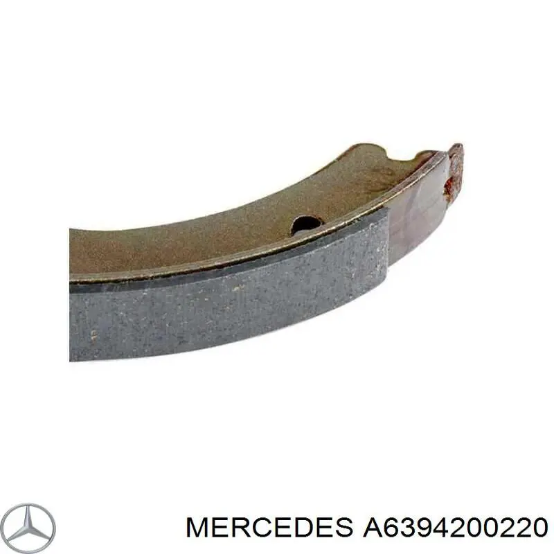 Sapatas do freio de estacionamento Mercedes A6394200220 preço, a partir de 34,34 USD