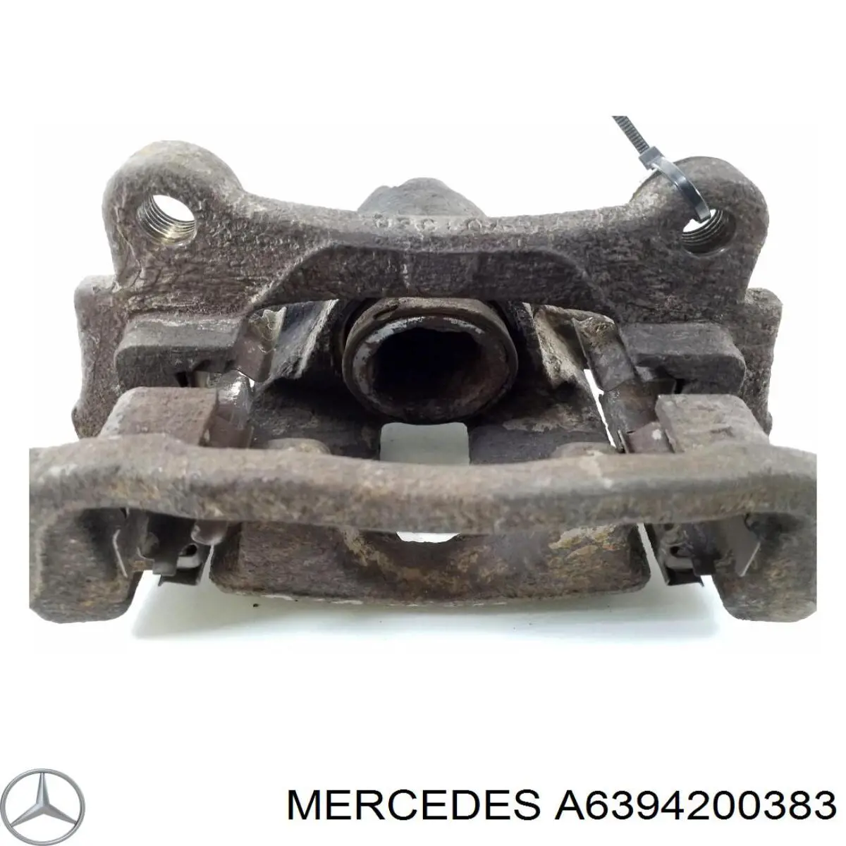 A6394200383 Mercedes Suporte do freio traseiro direito