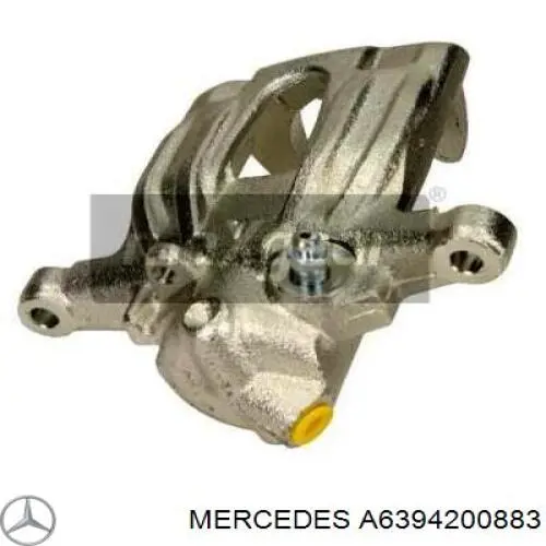 A6394200883 Mercedes Suporte do freio traseiro esquerdo