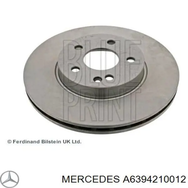 Disco do freio dianteiro Mercedes A6394210012 preço, a partir de 42,77 USD