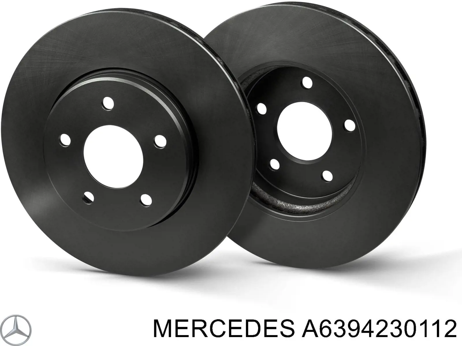Disco do freio traseiro Mercedes A6394230112 preço, a partir de 44,09 USD