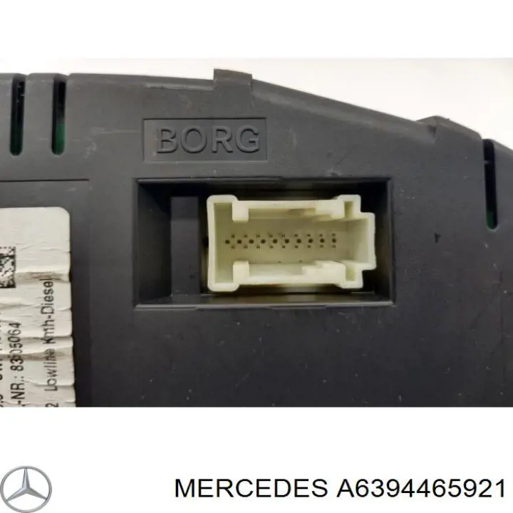 Painel de instrumentos (quadro de instrumentos) Mercedes A6394465921 preço, a partir de 144,72 USD