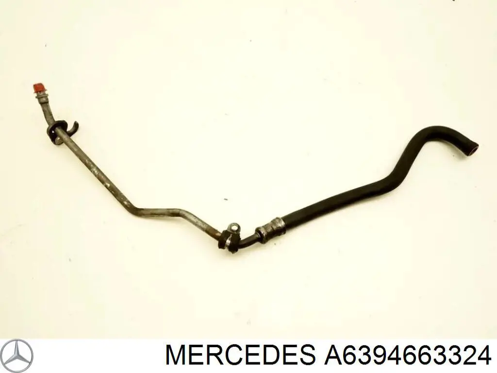 Mangueira da Direção hidrâulica assistida de pressão alta desde a bomba até a régua (do mecanismo) Mercedes A6394663324 preço, a partir de 67,04 USD