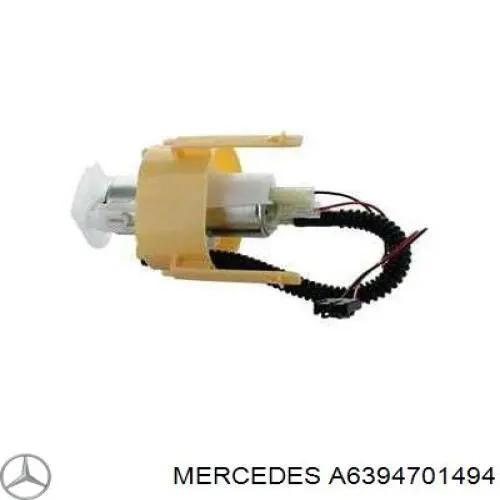 A6394701494 Mercedes Módulo de bomba de combustível com sensor do nível de combustível