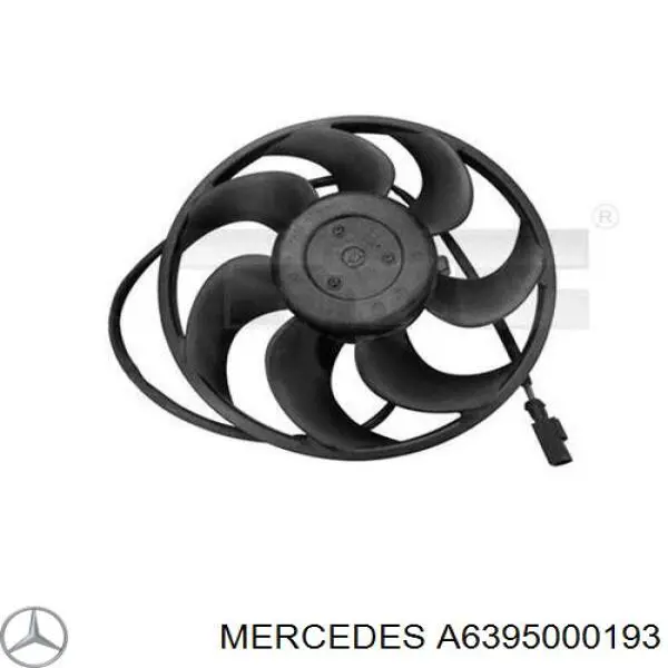 Ventilador elétrico de aparelho de ar condicionado montado (motor + roda de aletas) Mercedes A6395000193 preço, a partir de 107,60 USD