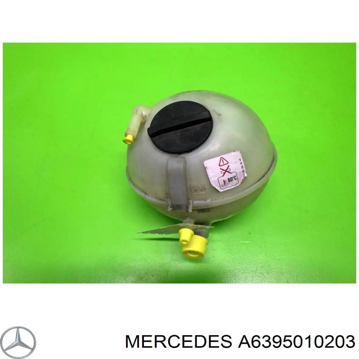 A6395010203 Mercedes Tanque de expansão do sistema de esfriamento