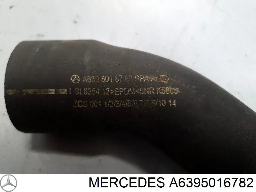 Mangueira (cano derivado) inferior do radiador de esfriamento Mercedes A6395016782 preço, a partir de 37,25 USD