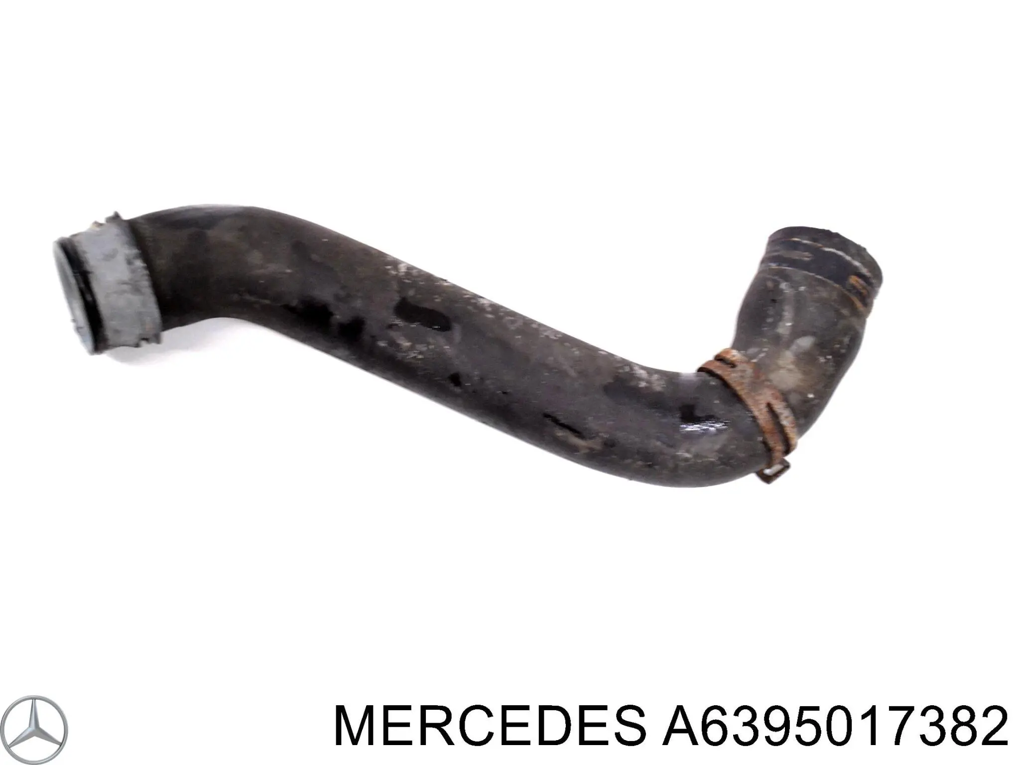 A6395017382 Mercedes Mangueira (cano derivado) do radiador de esfriamento superior
