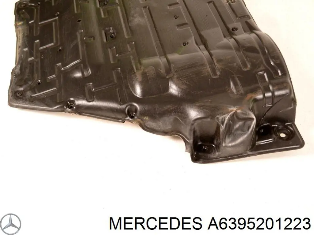 A6395201223 Mercedes Proteção de motor, de panela (da seção de motor)