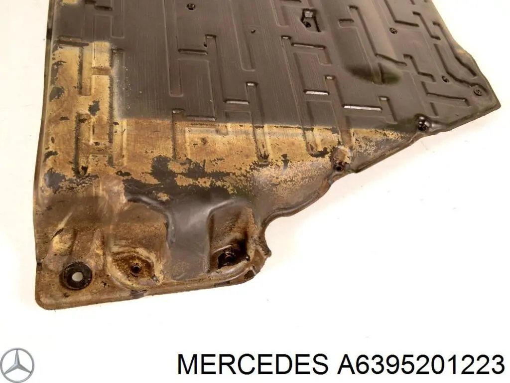 Proteção de motor, de panela (da seção de motor) Mercedes A6395201223 preço, a partir de 36,00 USD