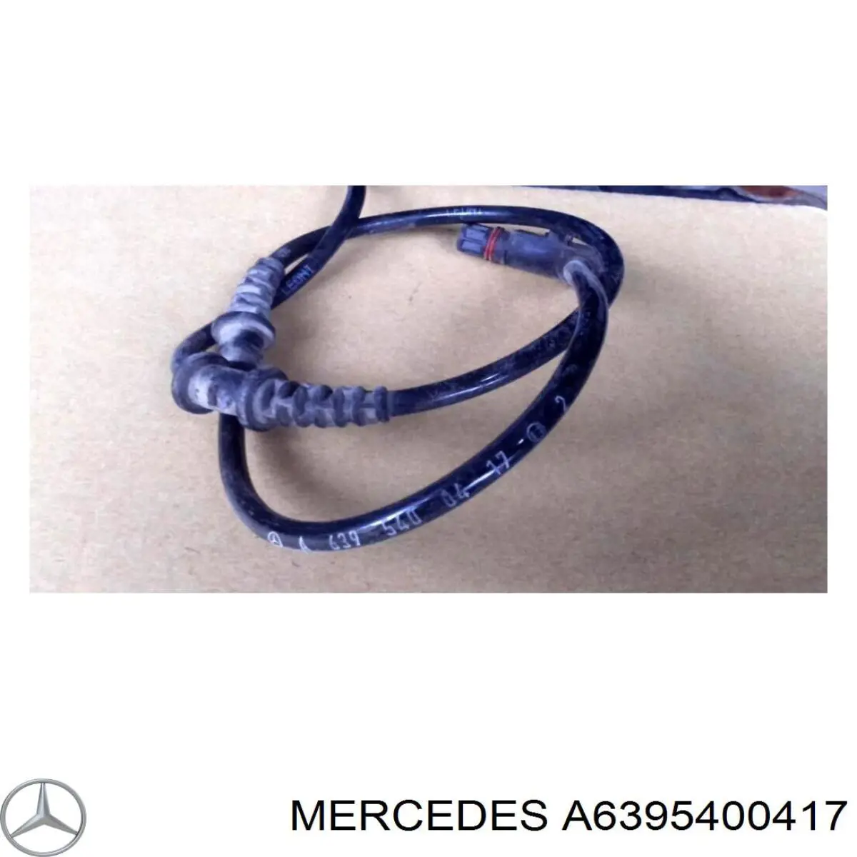 A6395400417 Mercedes Sensor dianteiro de ABS